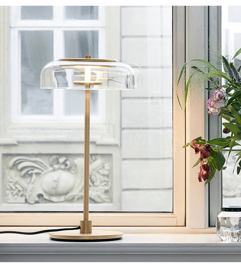 Aurélo – Postmodern Designer Glass LED Table Lamp