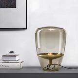 AuroraGlow – Nordic Designer Glass LED Table Lamp