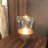 AuroraGlow – Nordic Designer Glass LED Table Lamp