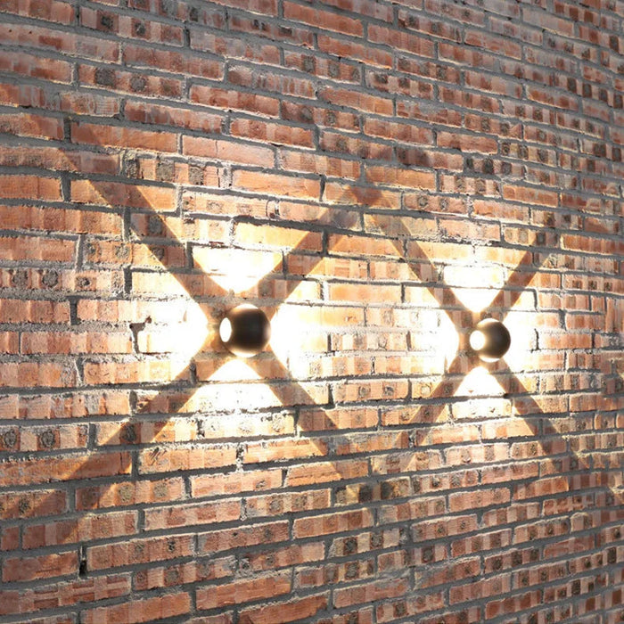 Ball Shape Aluminum Wall Lamp