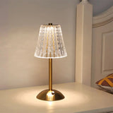 Aurora CrystalTouch – Classic Crystal LED Touch Table Lamp