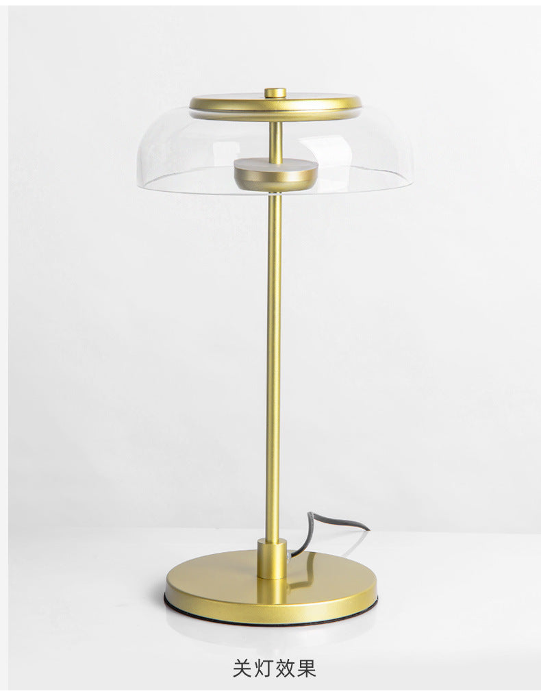 Aurélo – Postmodern Designer Glass LED Table Lamp
