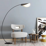 LumiArc Modern Parabolic LED Floor Lamp
