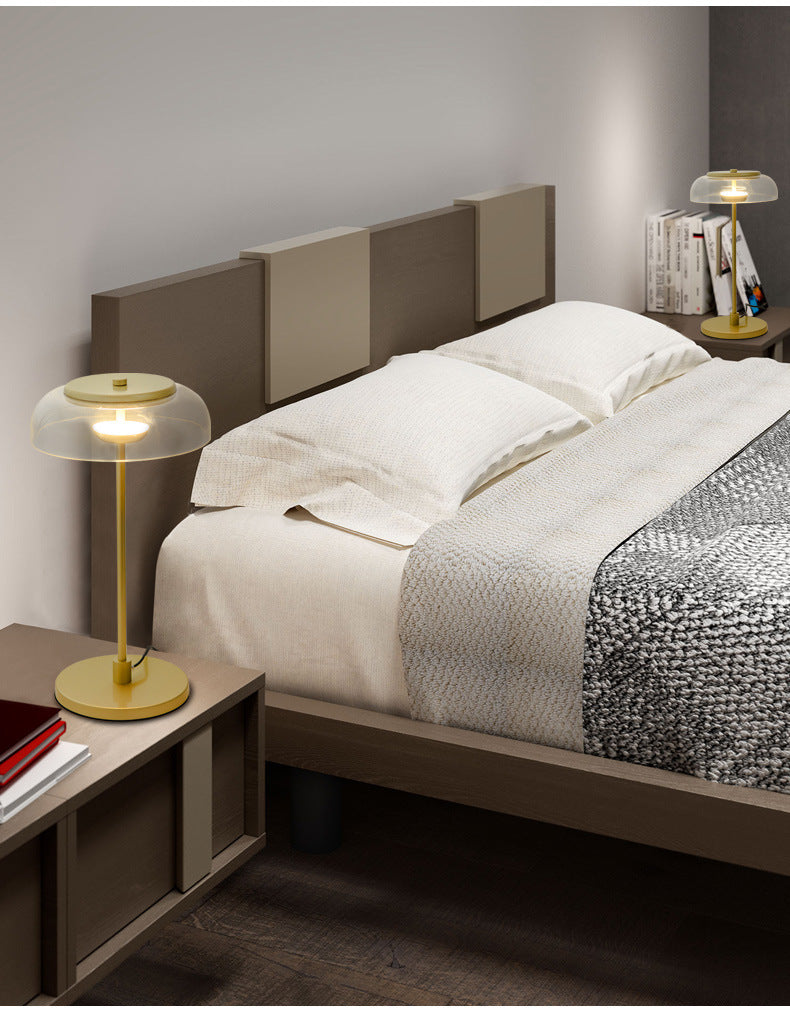 Aurélo – Postmodern Designer Glass LED Table Lamp