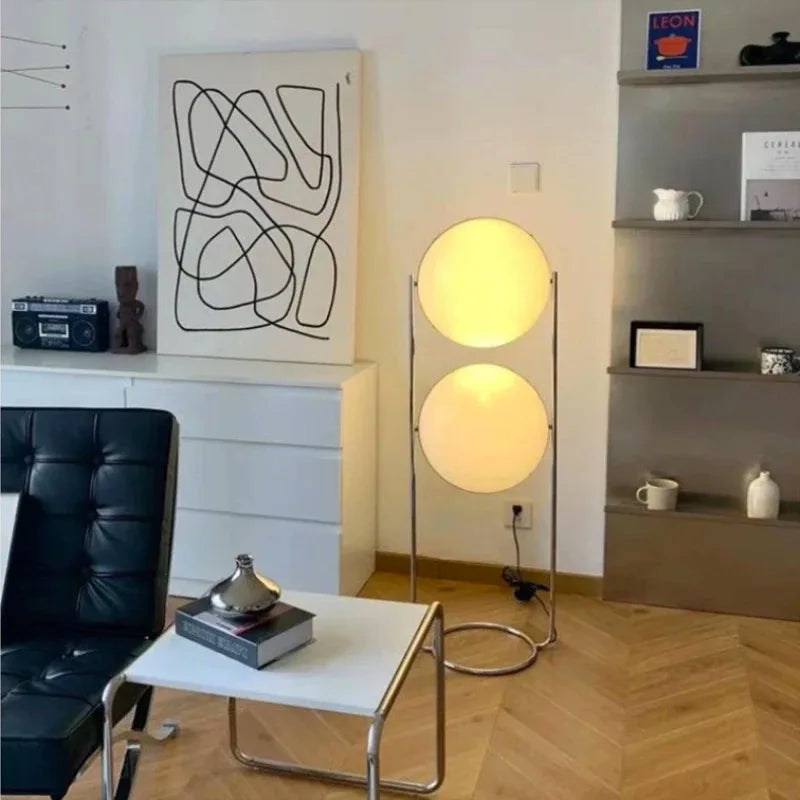 LumiSphere Art Deco LED Ball Floor Lamp