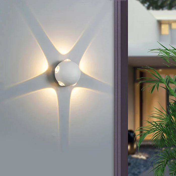 Ball Shape Aluminum Wall Lamp