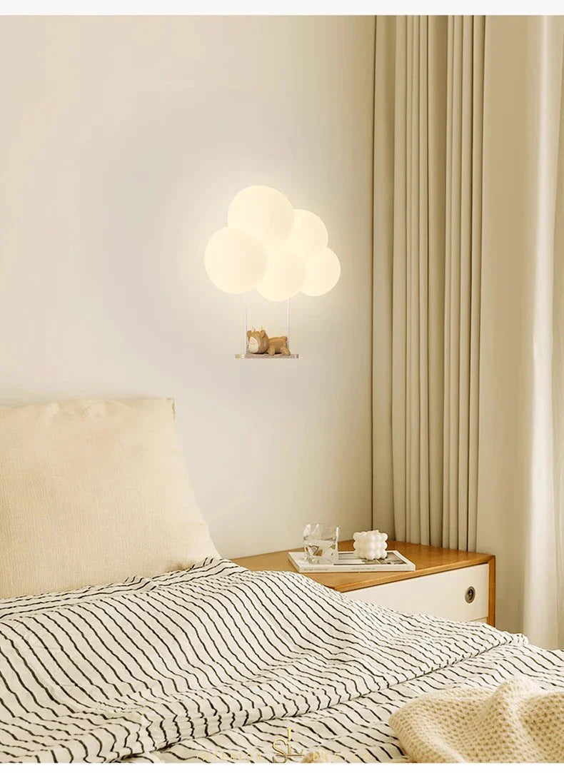 WonderGlow Minimalist LED Wall Lamp for Kids
