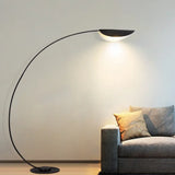 LumiArc Modern Parabolic LED Floor Lamp