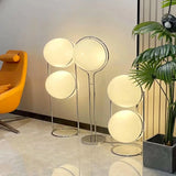 LumiSphere Art Deco LED Ball Floor Lamp