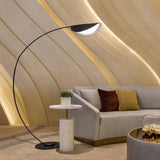 LumiArc Modern Parabolic LED Floor Lamp