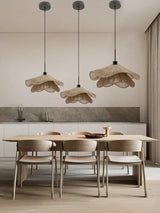 WabiRope Aura: Nordic Wabi Sabi Hemp Rope LED Pendant Light
