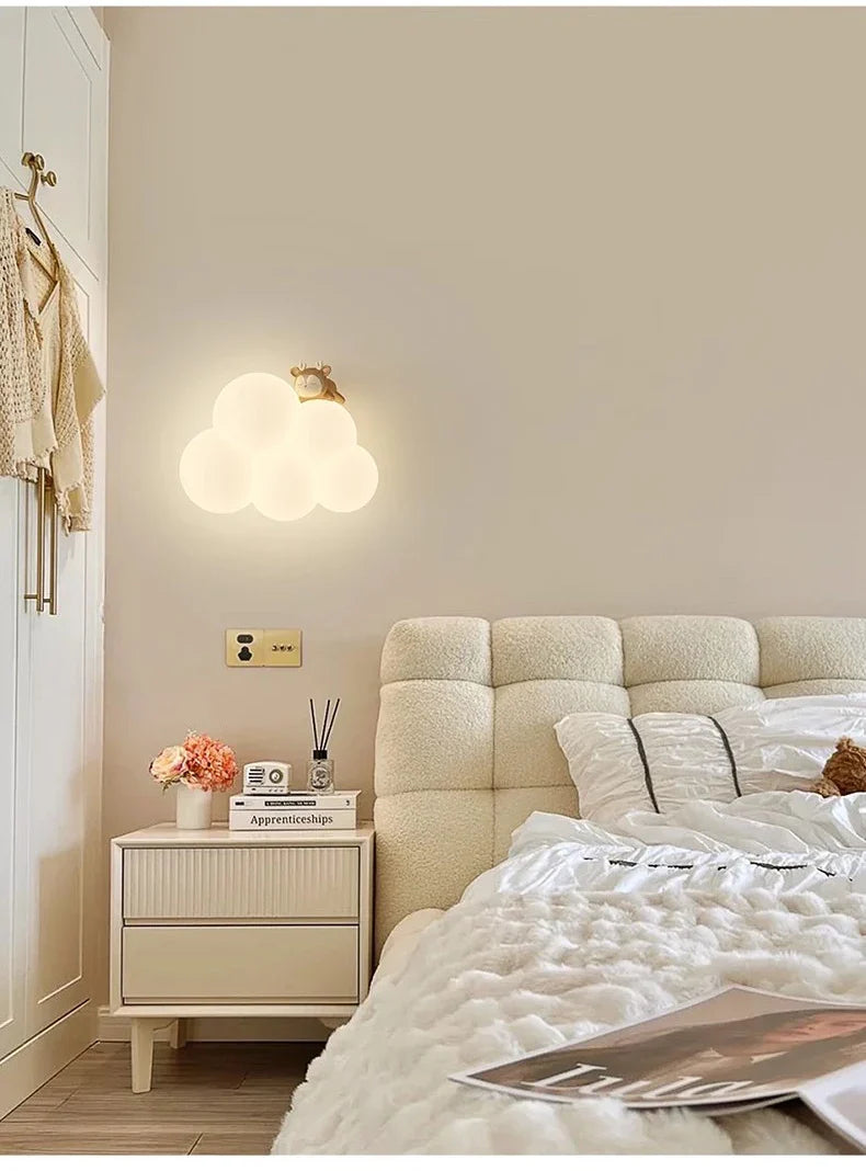 WonderGlow Minimalist LED Wall Lamp for Kids
