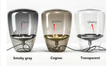 AuroraGlow – Nordic Designer Glass LED Table Lamp