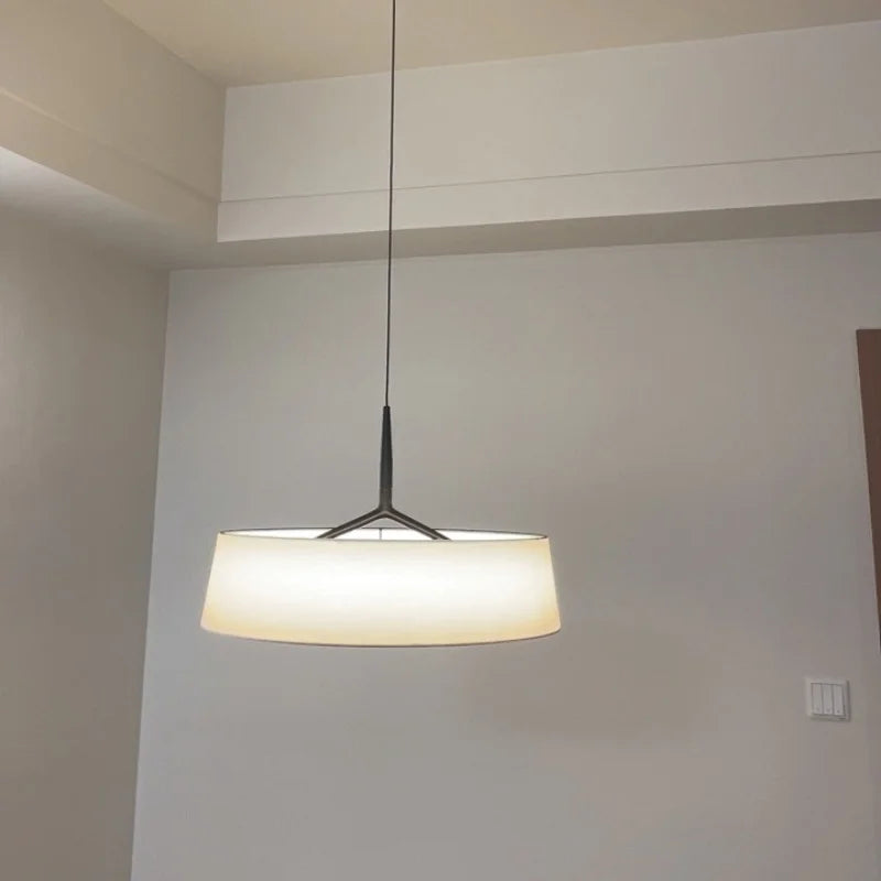 CircoLuce: Modern Minimalist LED Fabric Pendant Light