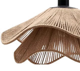 WabiRope Aura: Nordic Wabi Sabi Hemp Rope LED Pendant Light