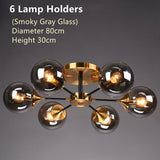 Rotor Copper Ceiling Lamp For Living Room