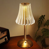 Classic Gold Crystal Table Lamp