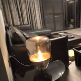 AuroraGlow – Nordic Designer Glass LED Table Lamp