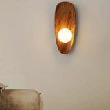 Natural Wooden Wall Lamp Suitable For Any Room