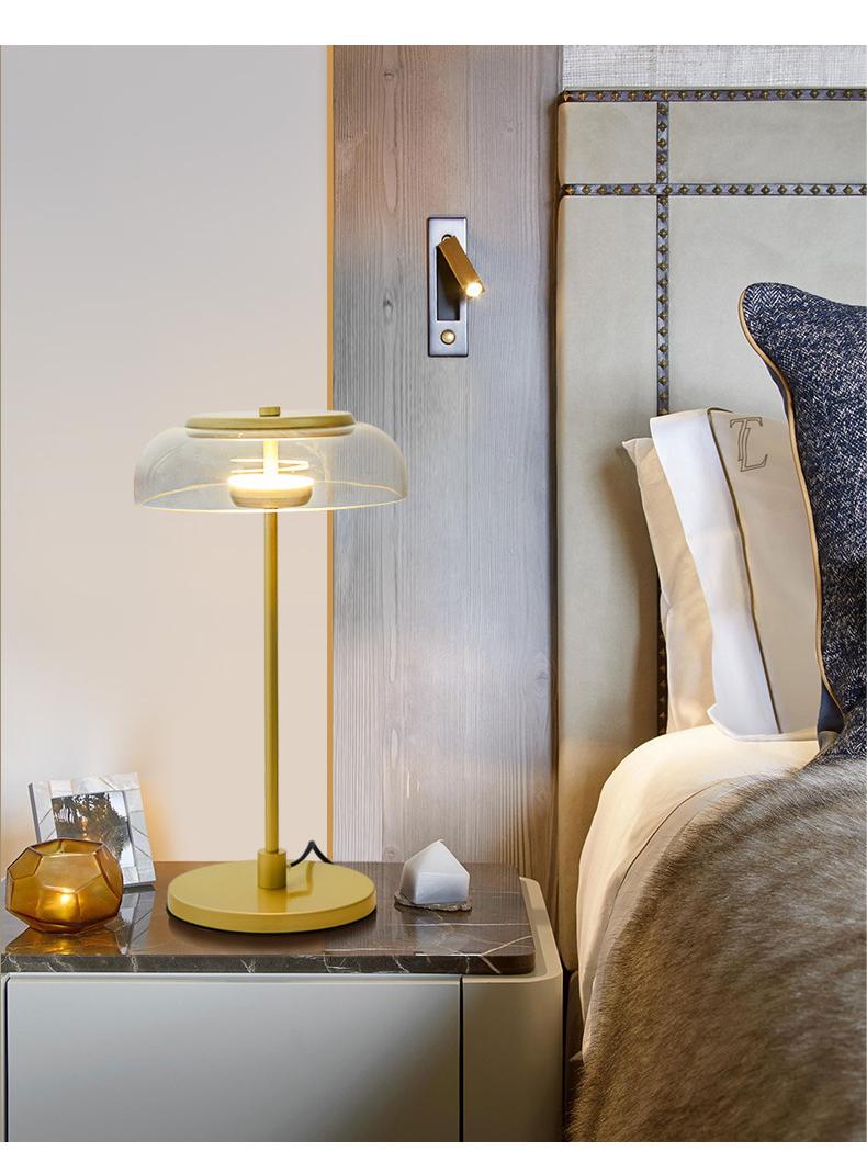 Aurélo – Postmodern Designer Glass LED Table Lamp