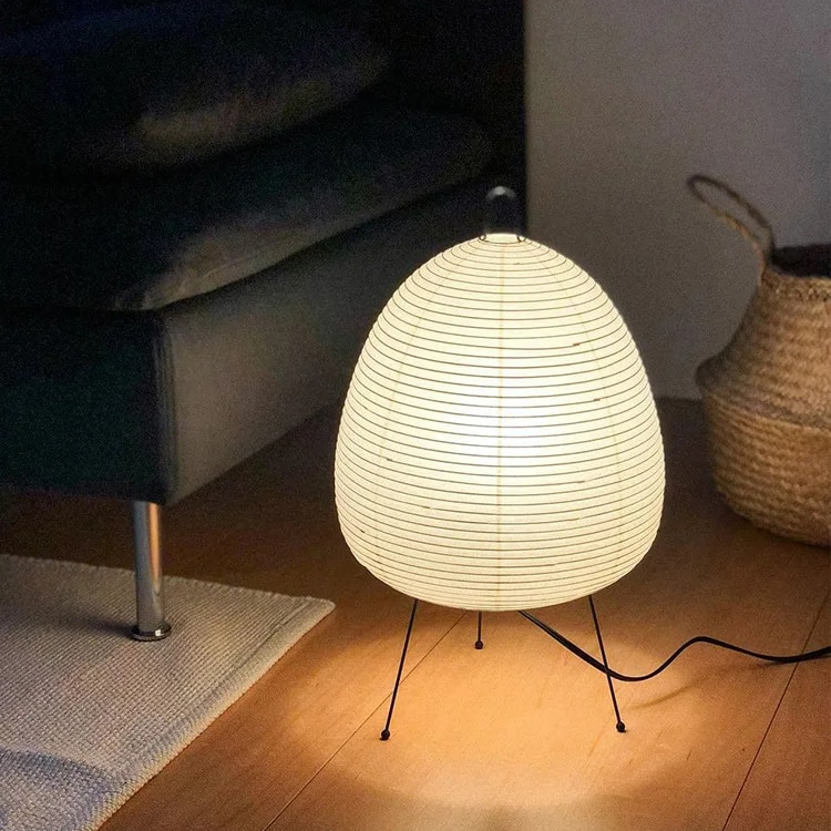 Japanese Lamp Made From Rice Paper