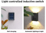 Wireless Led Solar Wall Lights Deluxe