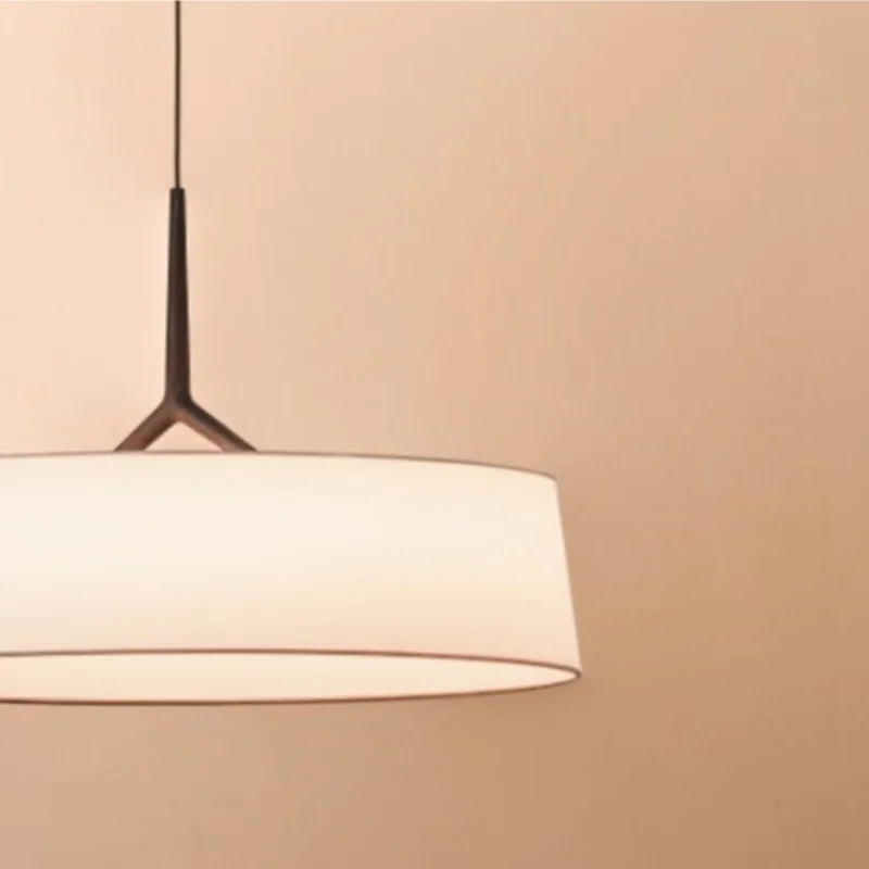 CircoLuce: Modern Minimalist LED Fabric Pendant Light