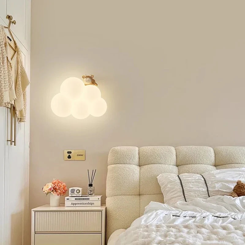 WonderGlow Minimalist LED Wall Lamp for Kids