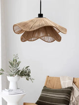 WabiRope Aura: Nordic Wabi Sabi Hemp Rope LED Pendant Light