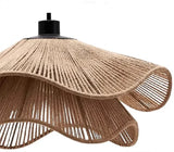 WabiRope Aura: Nordic Wabi Sabi Hemp Rope LED Pendant Light
