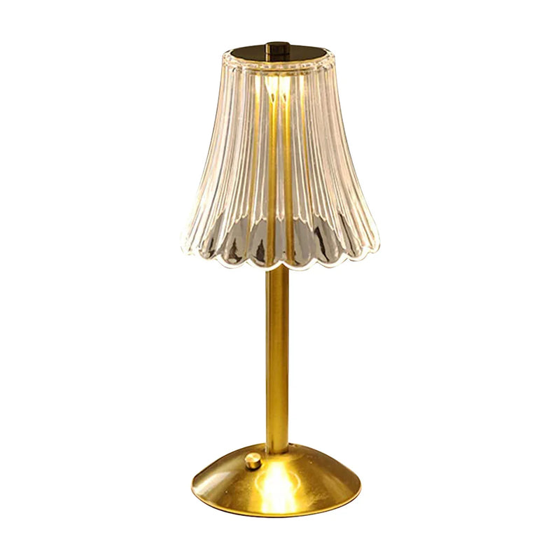 Aurora CrystalTouch – Classic Crystal LED Touch Table Lamp