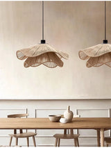 WabiRope Aura: Nordic Wabi Sabi Hemp Rope LED Pendant Light