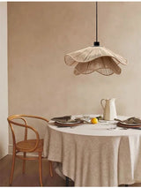 WabiRope Aura: Nordic Wabi Sabi Hemp Rope LED Pendant Light
