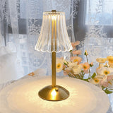 Classic Gold Crystal Table Lamp