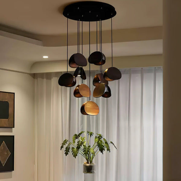 Siyuan Pendant Lamp With Round Shapes