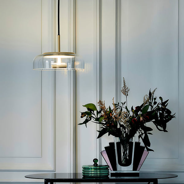 Modern Solara Pendant Lamp Of Glass