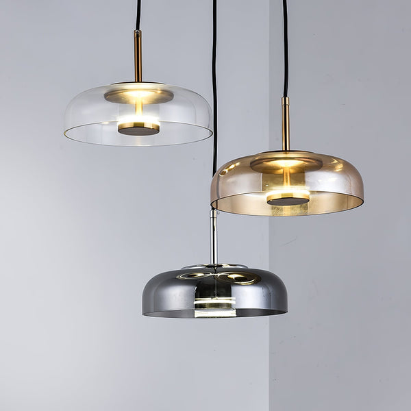 Modern Solara Pendant Lamp Of Glass