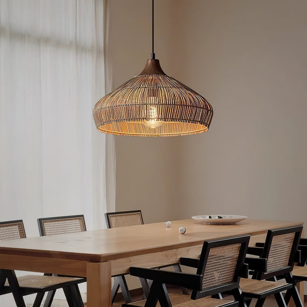 Wicker Rattan Pendant Lamp