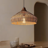 Wicker Rattan Pendant Lamp