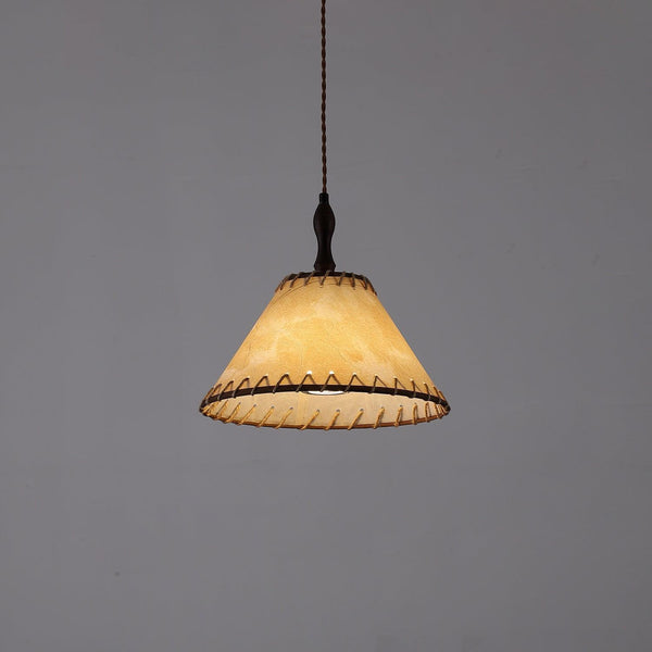 Wood and Fabric Series Pendant Lamp