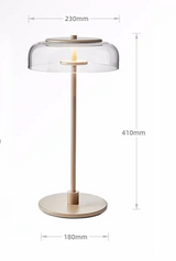 Aurélo – Postmodern Designer Glass LED Table Lamp