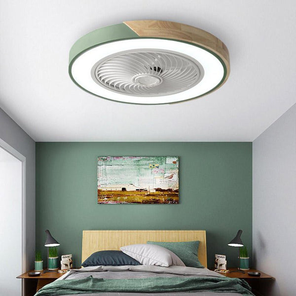 Led Ceiling Fan Without Blades With Remote Control