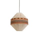 Woven Bohemian Fringe Pendant Lamp