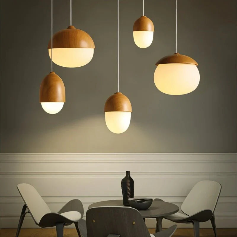 Modern Castanea Glass Pendant Lamp