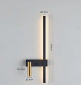 AuroraLuma Nordic Dual LED Wall Lamp