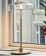 Aurélo – Postmodern Designer Glass LED Table Lamp