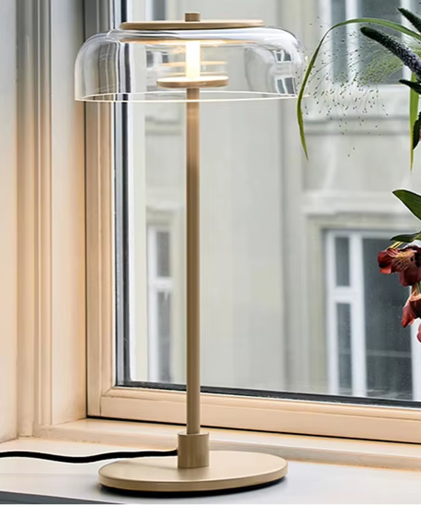 Aurélo – Postmodern Designer Glass LED Table Lamp