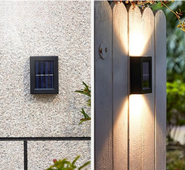 Premium Wireless Solar Wall Lamp - Enrich Your Garden With An Atmospheric Ambiance!