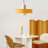 Bauhaus Pendant Lamp Made of Colored Glass