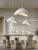 WabiGlow – Nordic Wabi Sabi LED Pendant Light for Modern Living Rooms, Bedrooms & Dining Areas